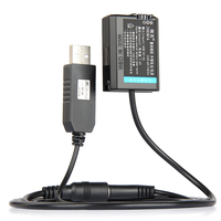 5V USB NP-FW50 imitacja baterii AC-PW20 DC złącze zasilania adapter do sony Alpha 7 a7 a7S a7II a7R A3000 A5000 A6000 NEX5 NEX3 NEX 2